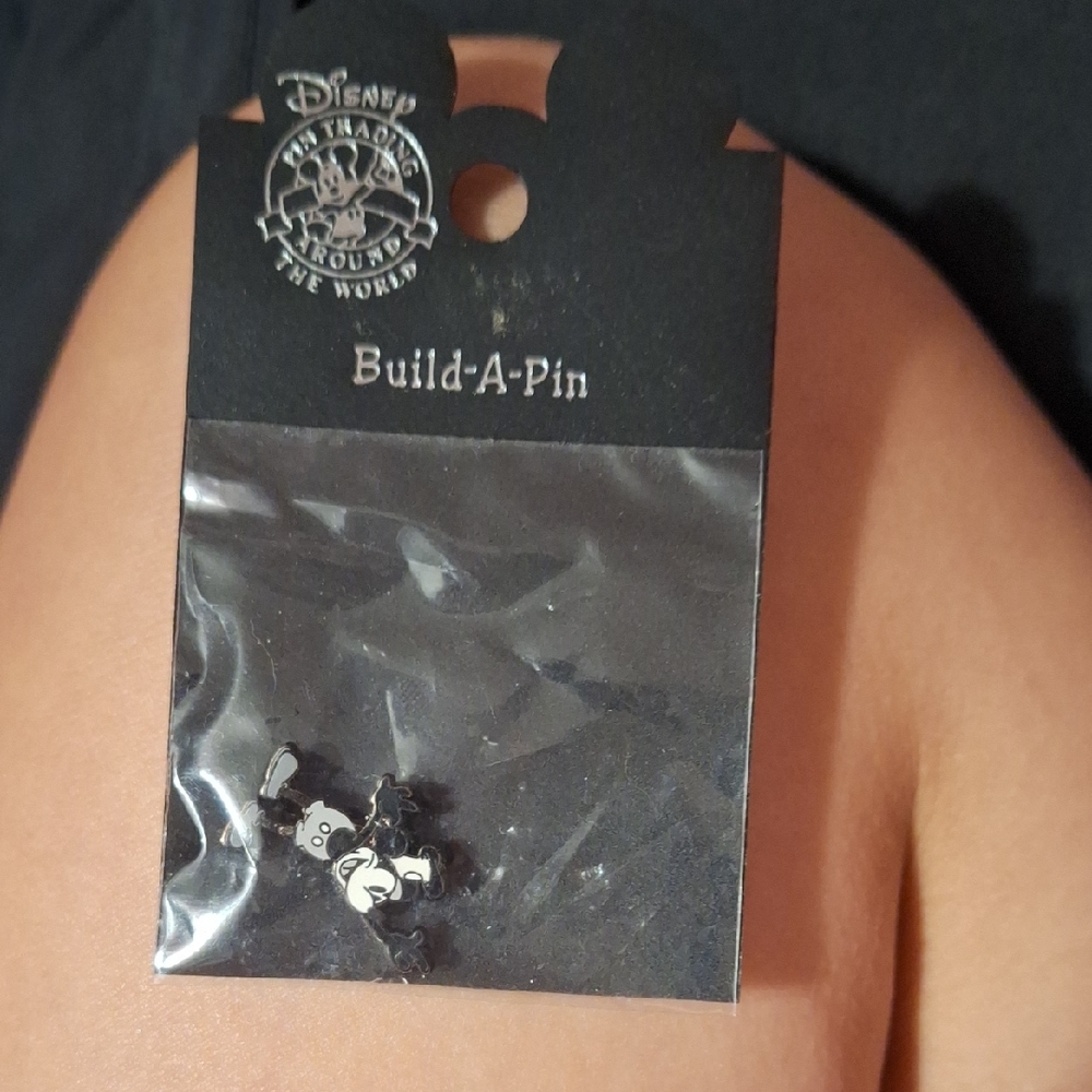 Disney Black and White Mickey Mouse Disney Pin - Build A Pin